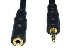 male and female aux cables