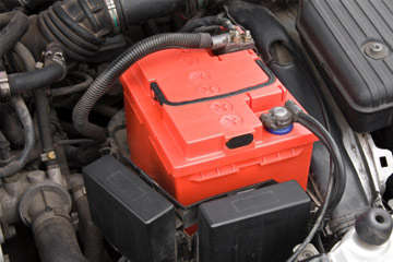 fitted car battery