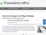 how to replace car wiper blades