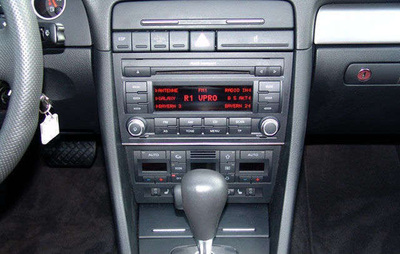 Car stereo fitted